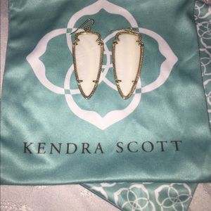 Kendra Scott Skylar Earrings in White